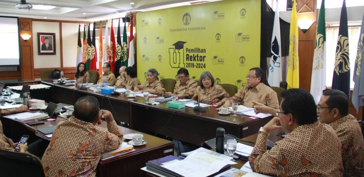 UI Umumkan Tujuh Calon Rektor 2019-2024